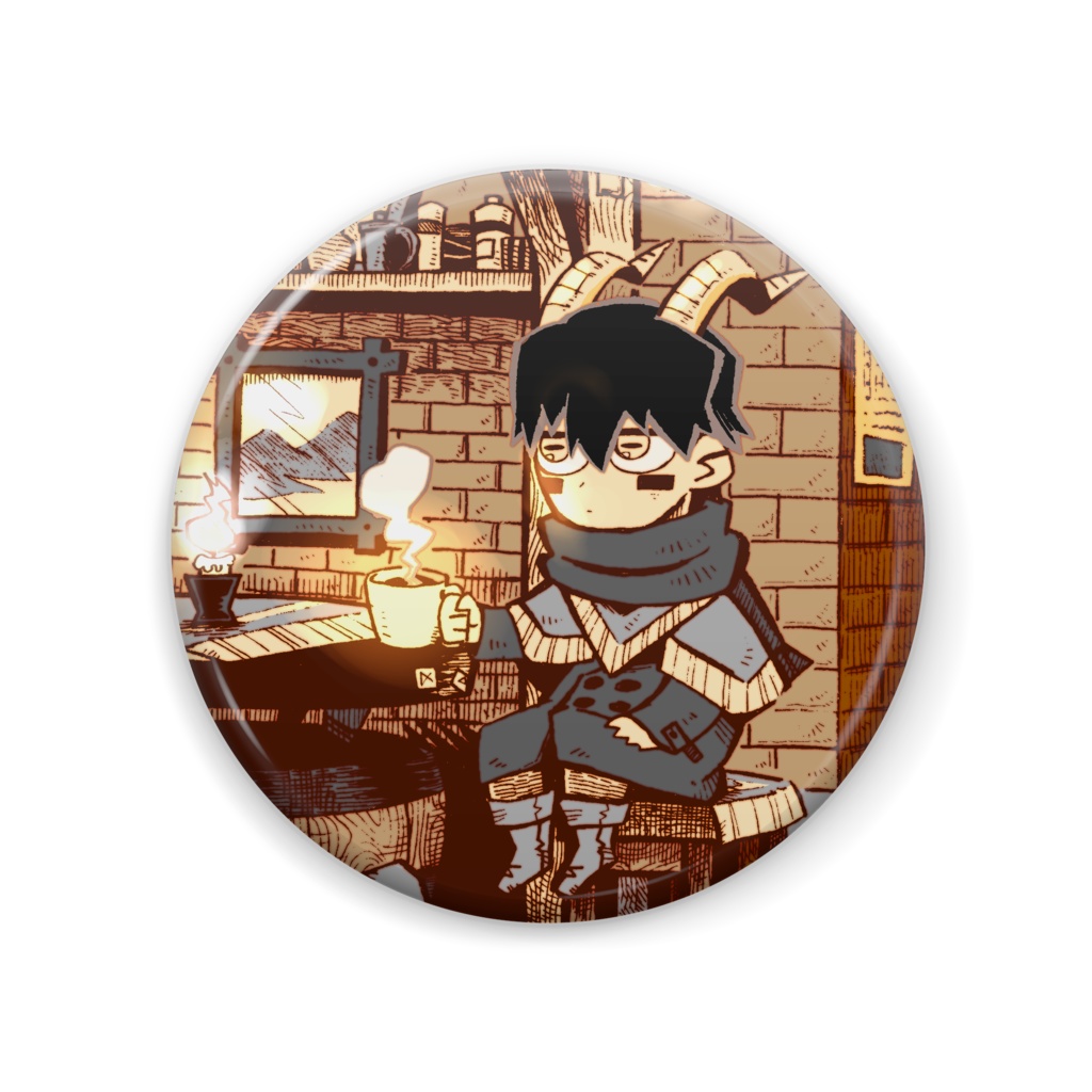 缶バッジ:ダビー