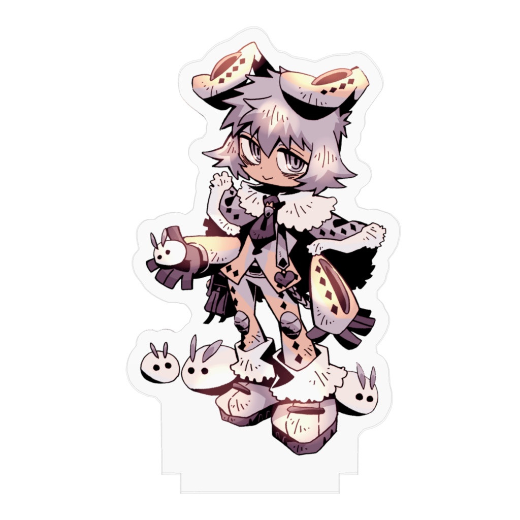 アクリルフィギュア:ウサ耳少年