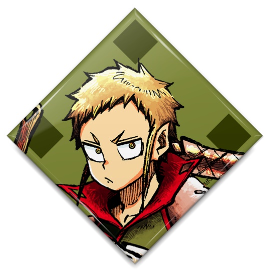 【自家発送分/全2種】シュロ&リンドウ缶バッジ