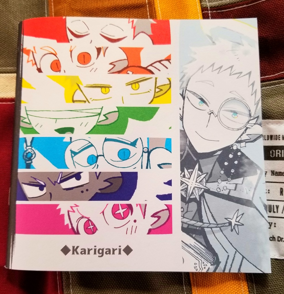 【自家発送】7×7:キャラクターイラスト&紹介BOOK