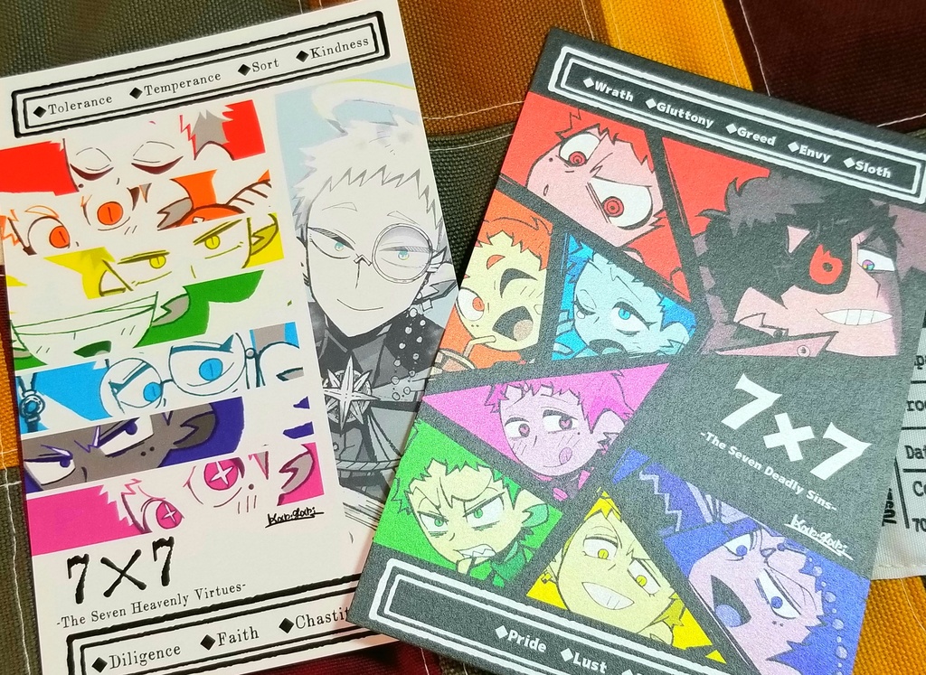 【自家発送】7×7:ポストカード