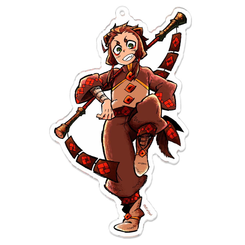 アクキー:シュロ