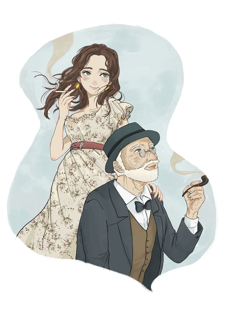 イラストカード　イラストペーパー　まとめ売り　バラ売り可 アフター・ミッドナイト・スキン 3巻 購入特典 リバーシブル