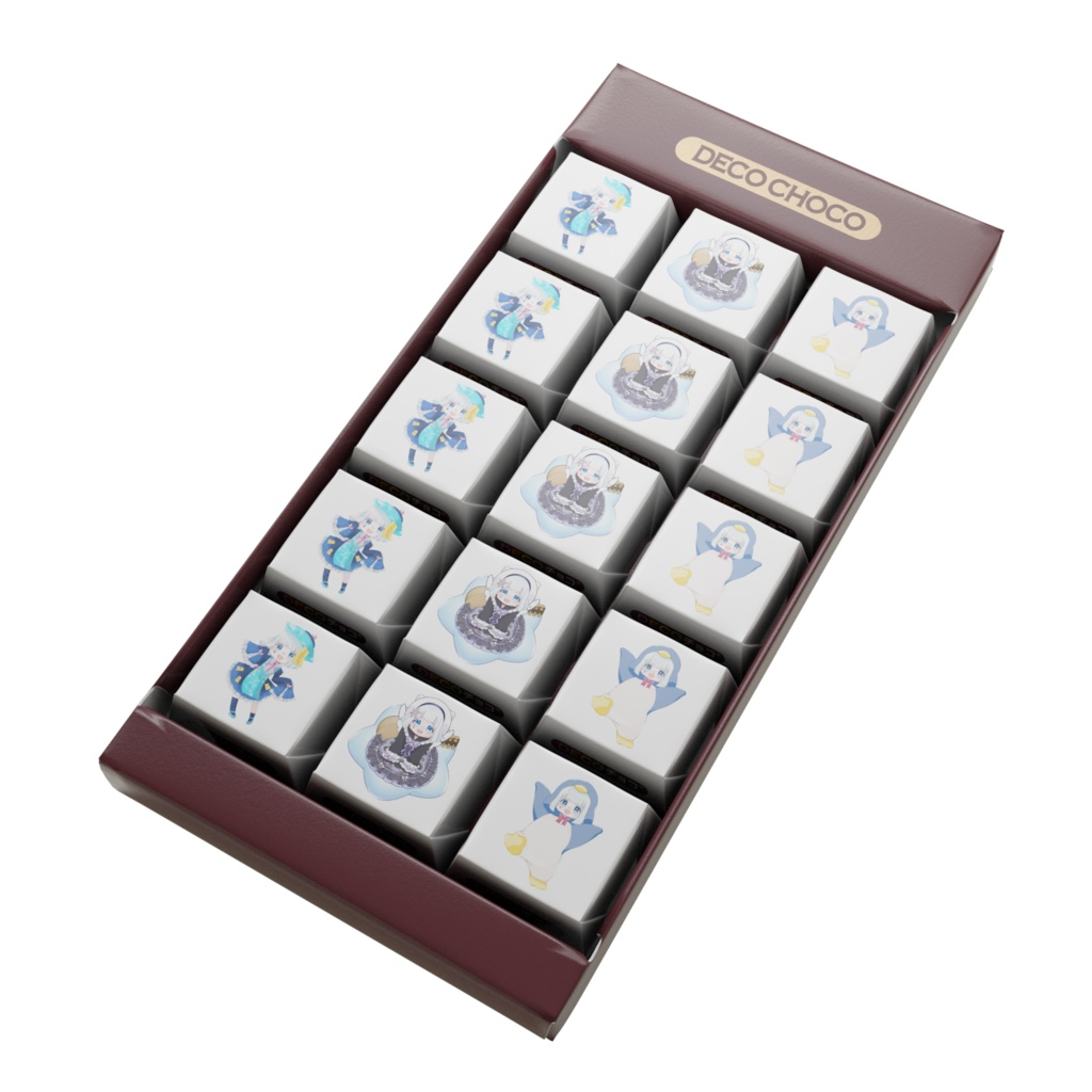 やなぎがおやつになっちゃった!?DECOチョコ