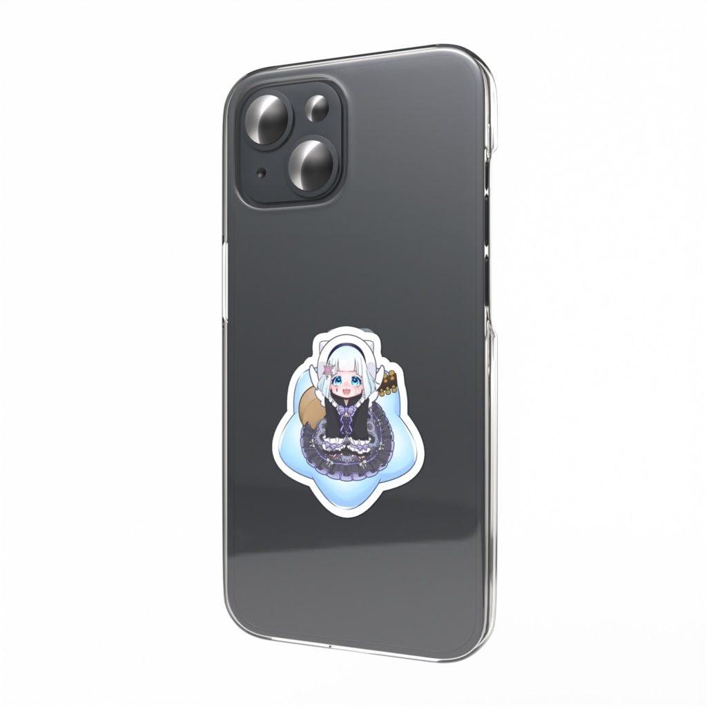 やなぎの星乗りスマホステッカー
