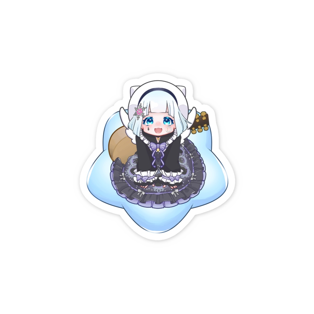 やなぎの星乗りスマホステッカー