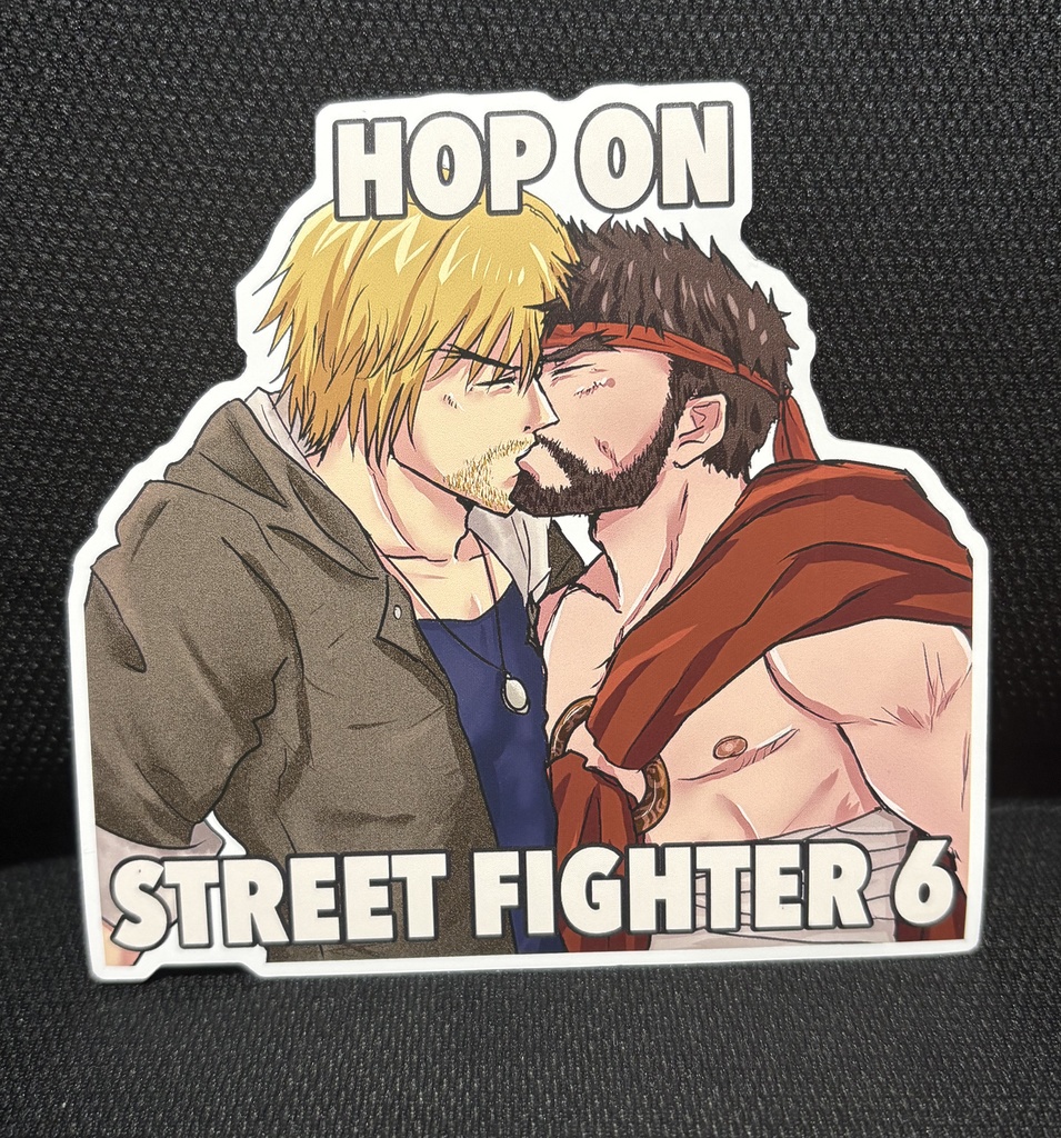 ケンリュウHOP ON STREET FIGHTER 6ステッカー