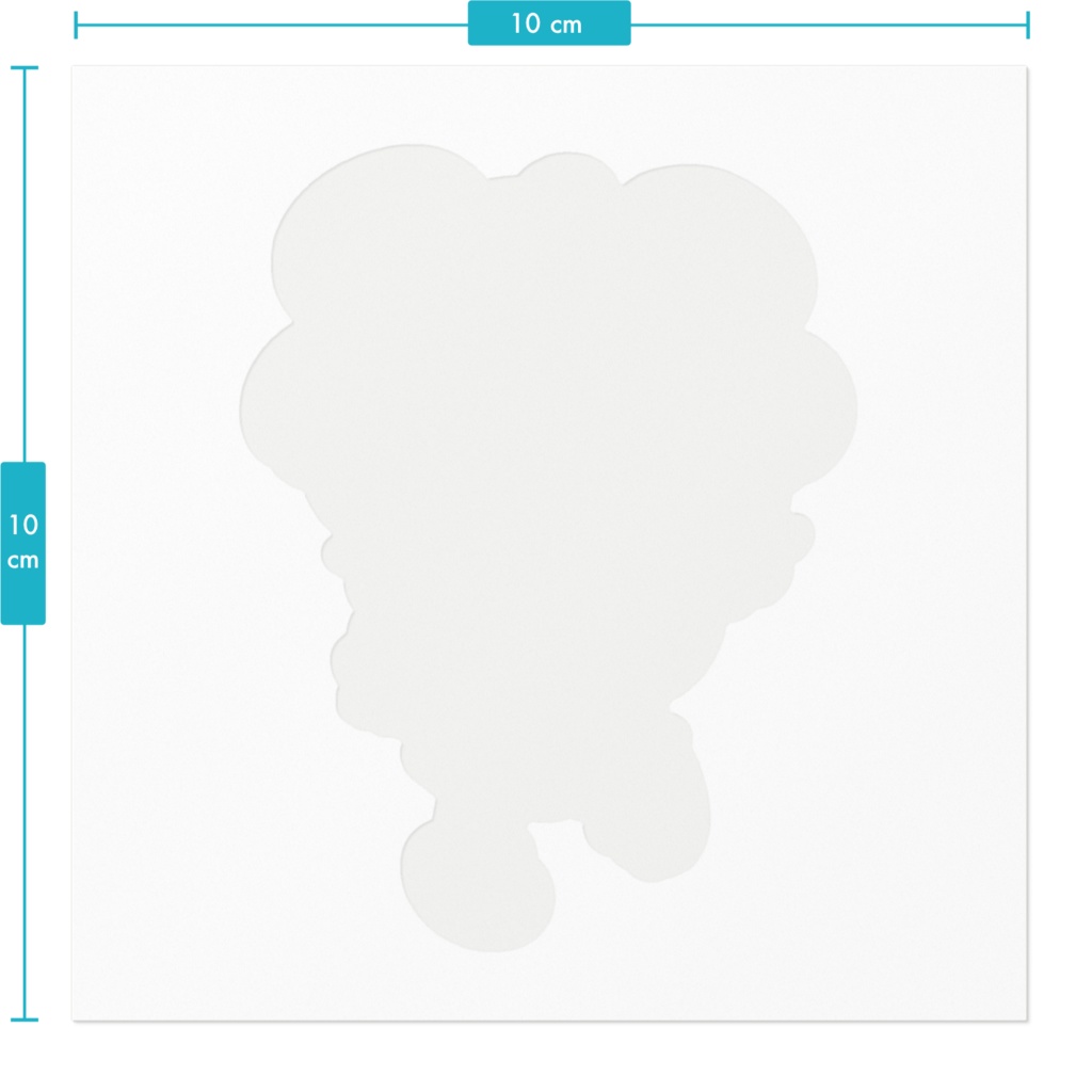 ひぃちゃんステッカー(桃)