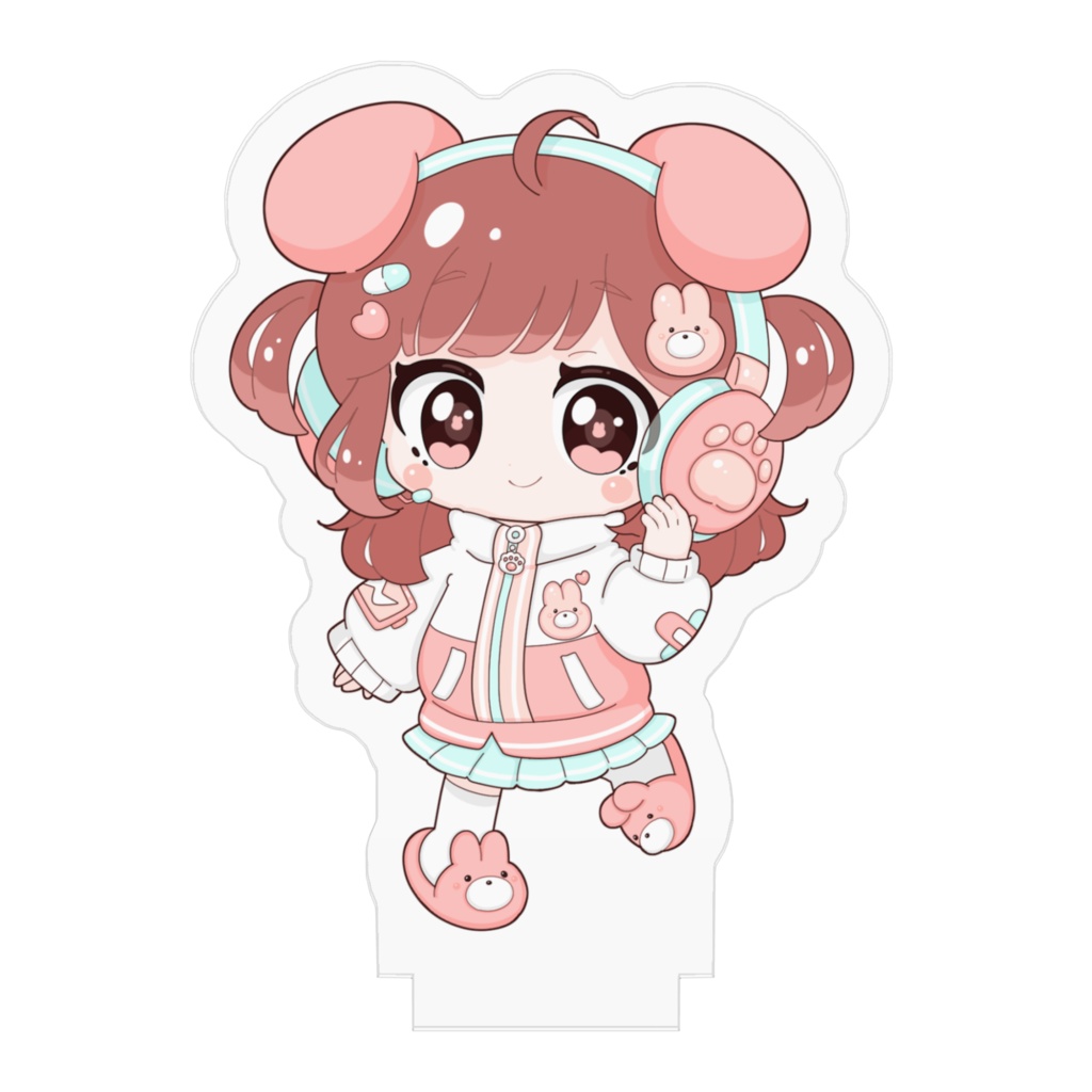 アクリルスタンド(桃)