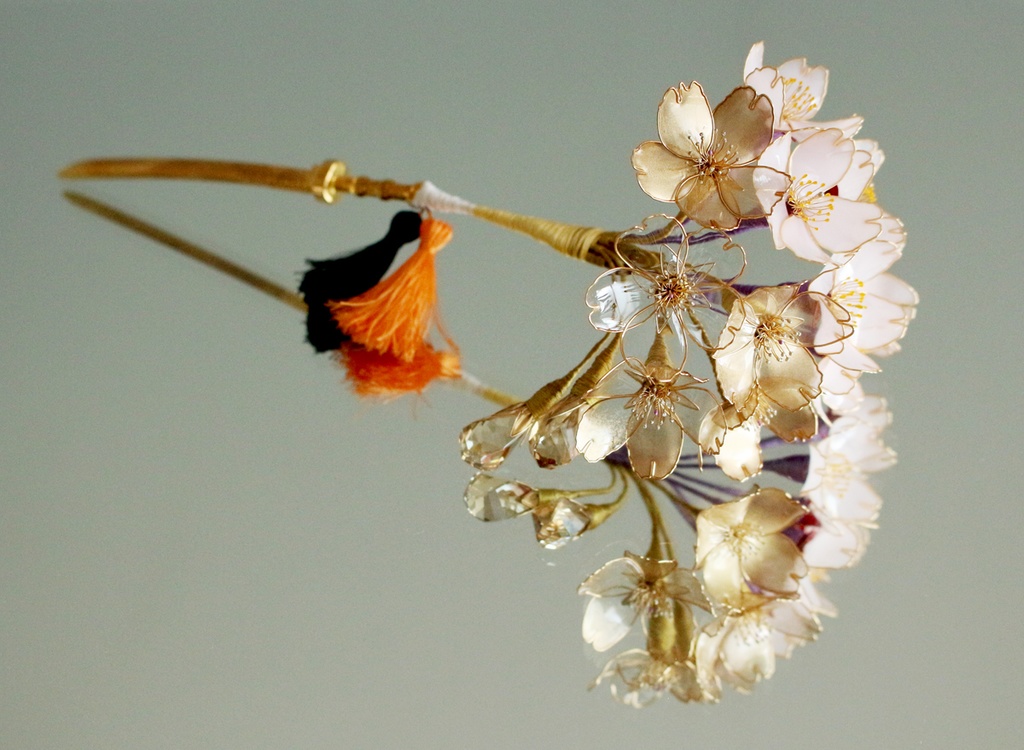 蜂須賀虎徹イメージ簪【蜂須賀桜】