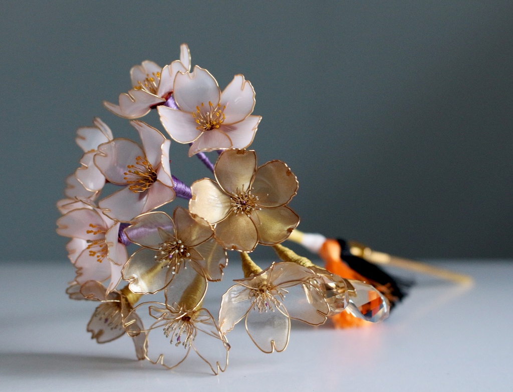 蜂須賀虎徹イメージ簪【蜂須賀桜】