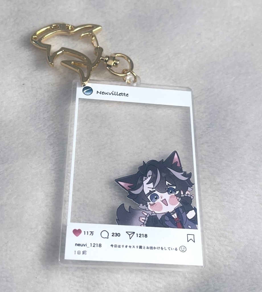 仔犬とお出かけキーホルダー