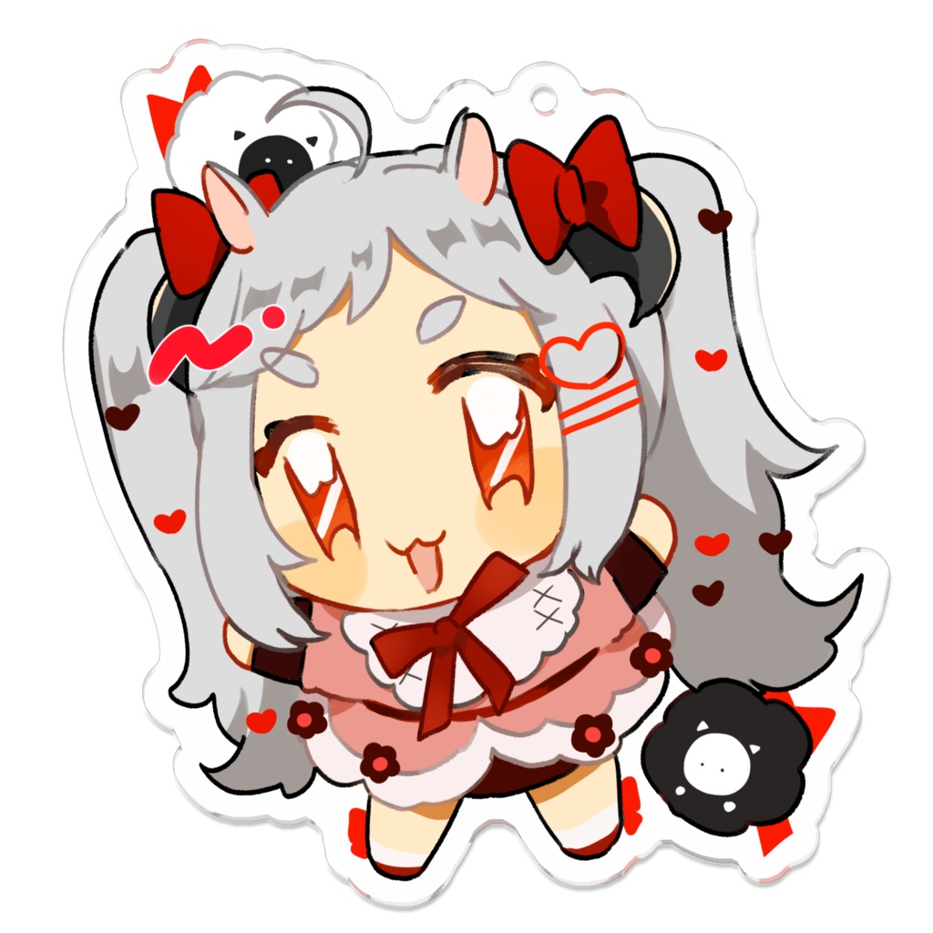 さくちゃん新衣装アクキー