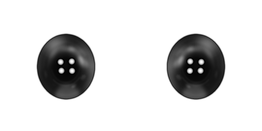 Vroid Black Button Eyes | Free To Use | Commercial Use Allowed