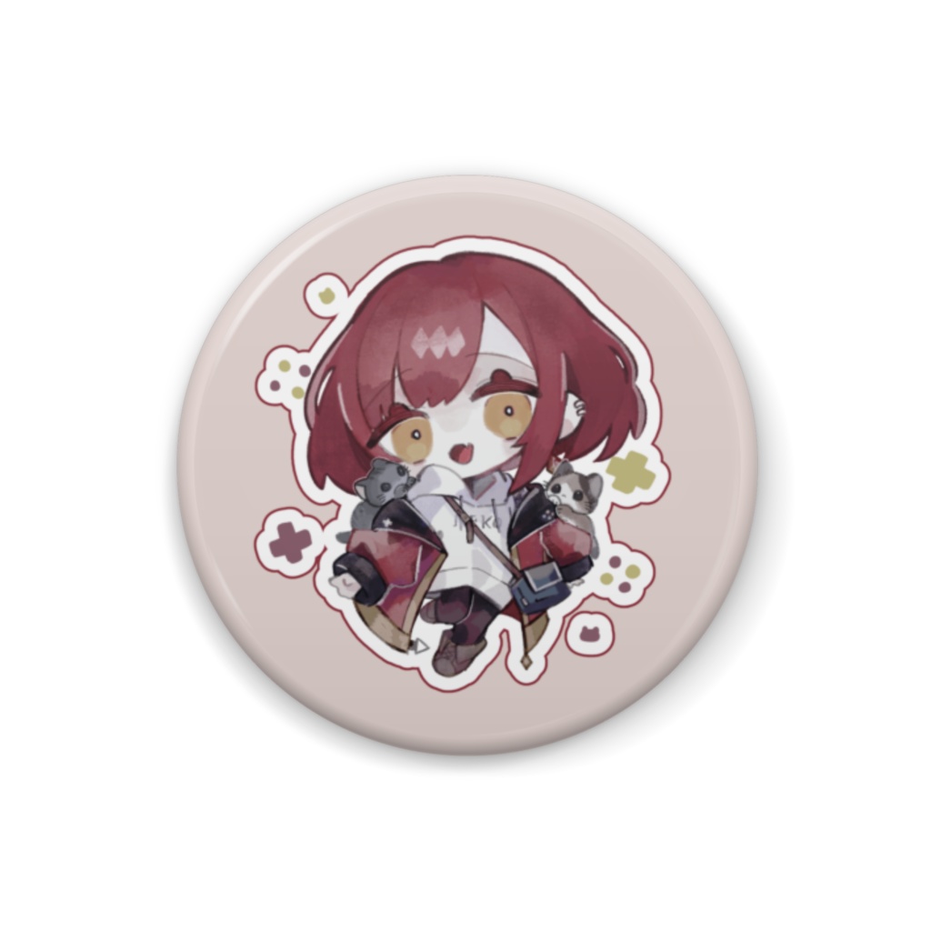 【缶バッジA】1.5周年記念グッズ