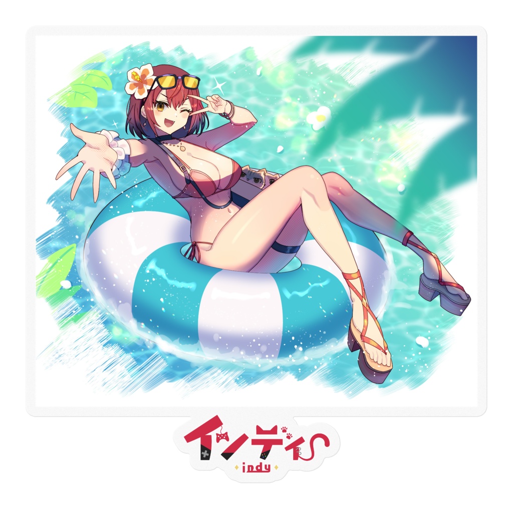 【ステッカーA】1.5周年記念グッズ