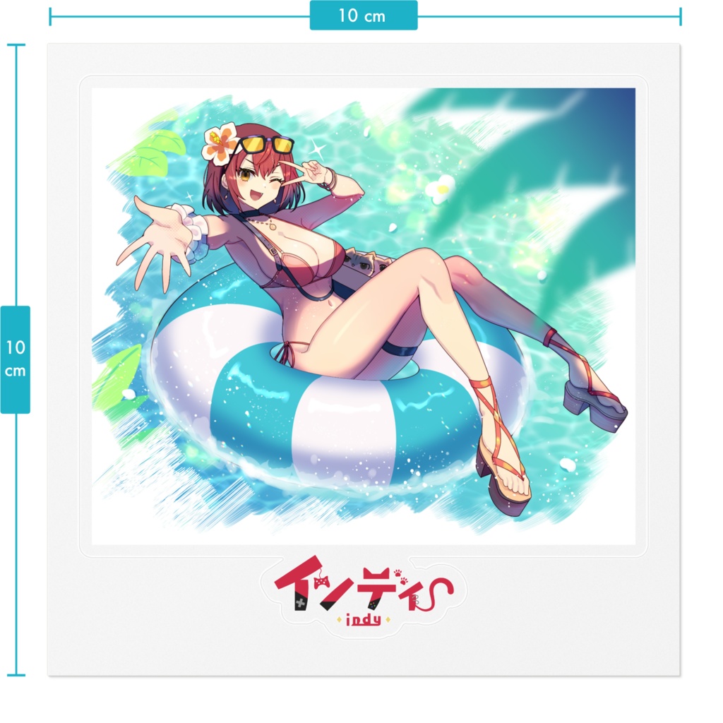 【ステッカーA】1.5周年記念グッズ