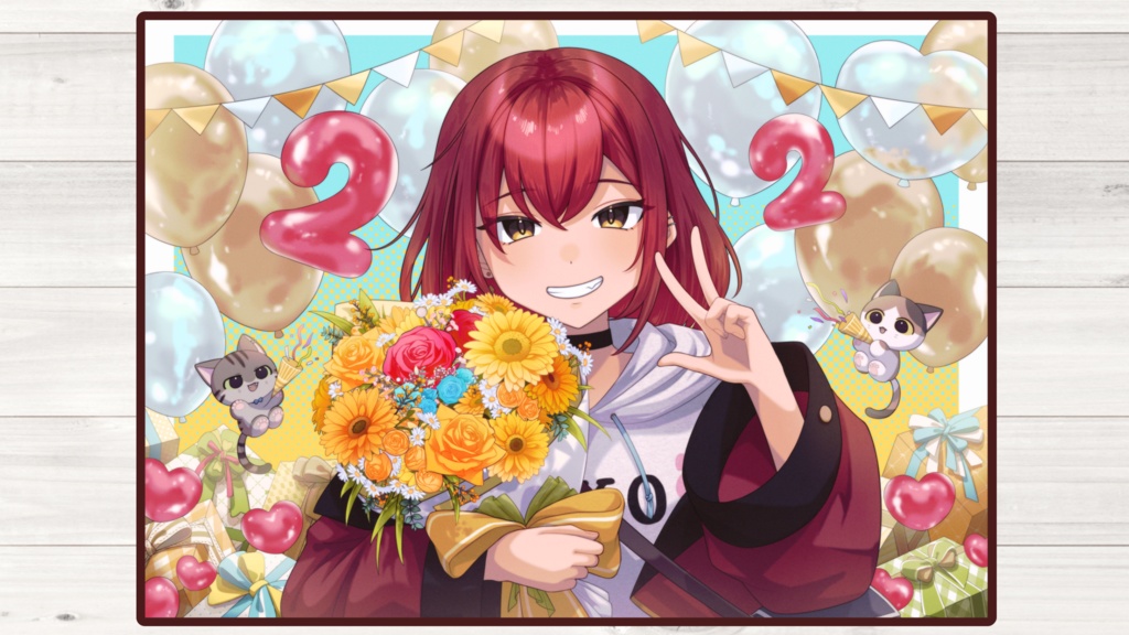 【2周年記念グッズ】pc壁紙