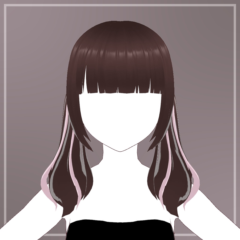 地雷系ツインテール【VRoid】