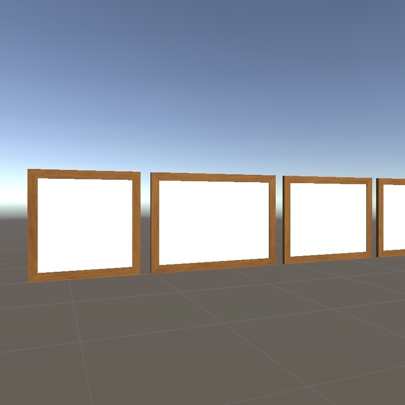【無料】シンプルな写真立てセット