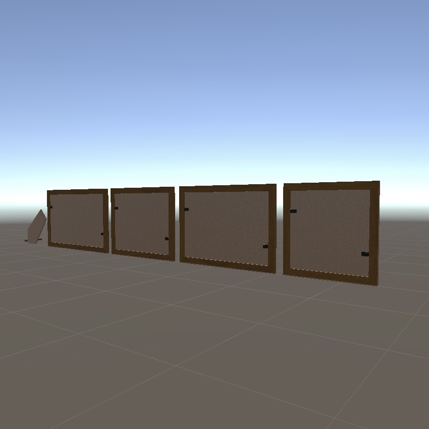 【無料】シンプルな写真立てセット