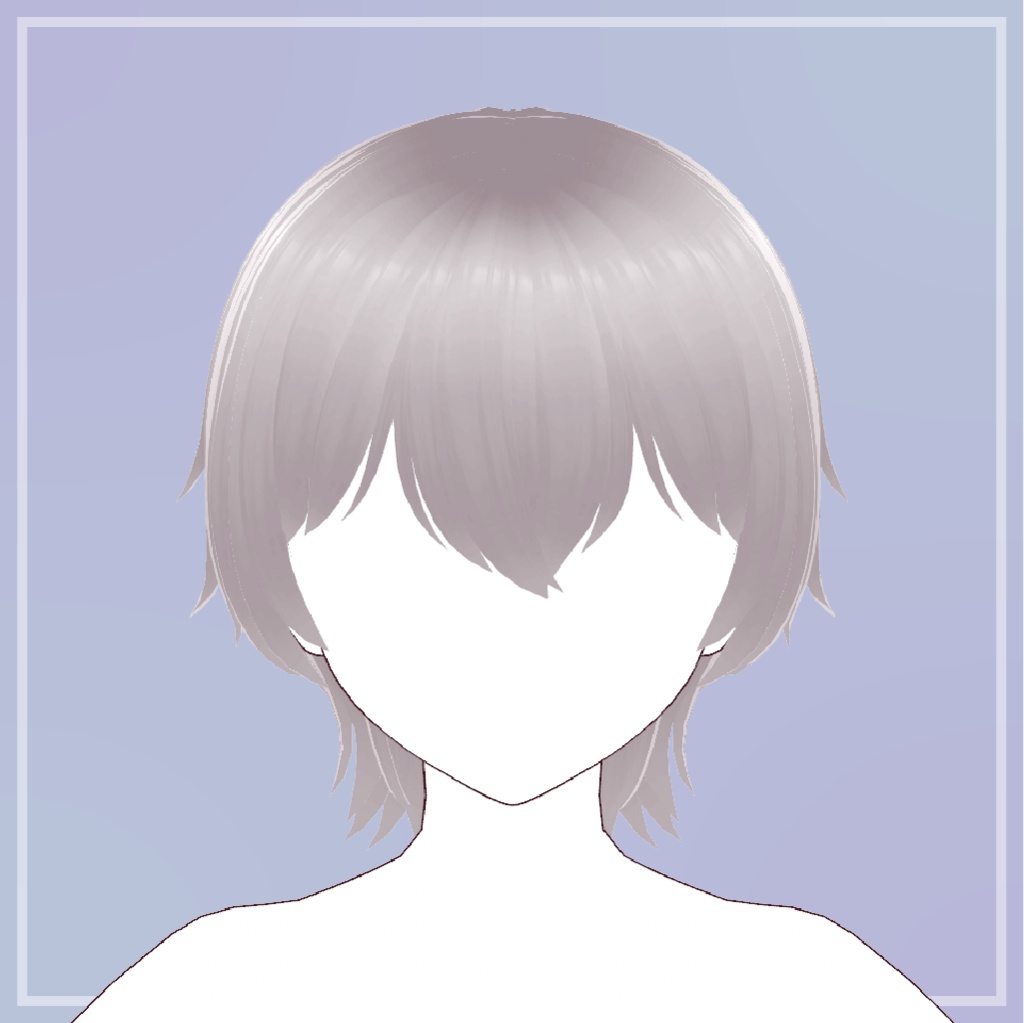 ウルフカット【VRoid】