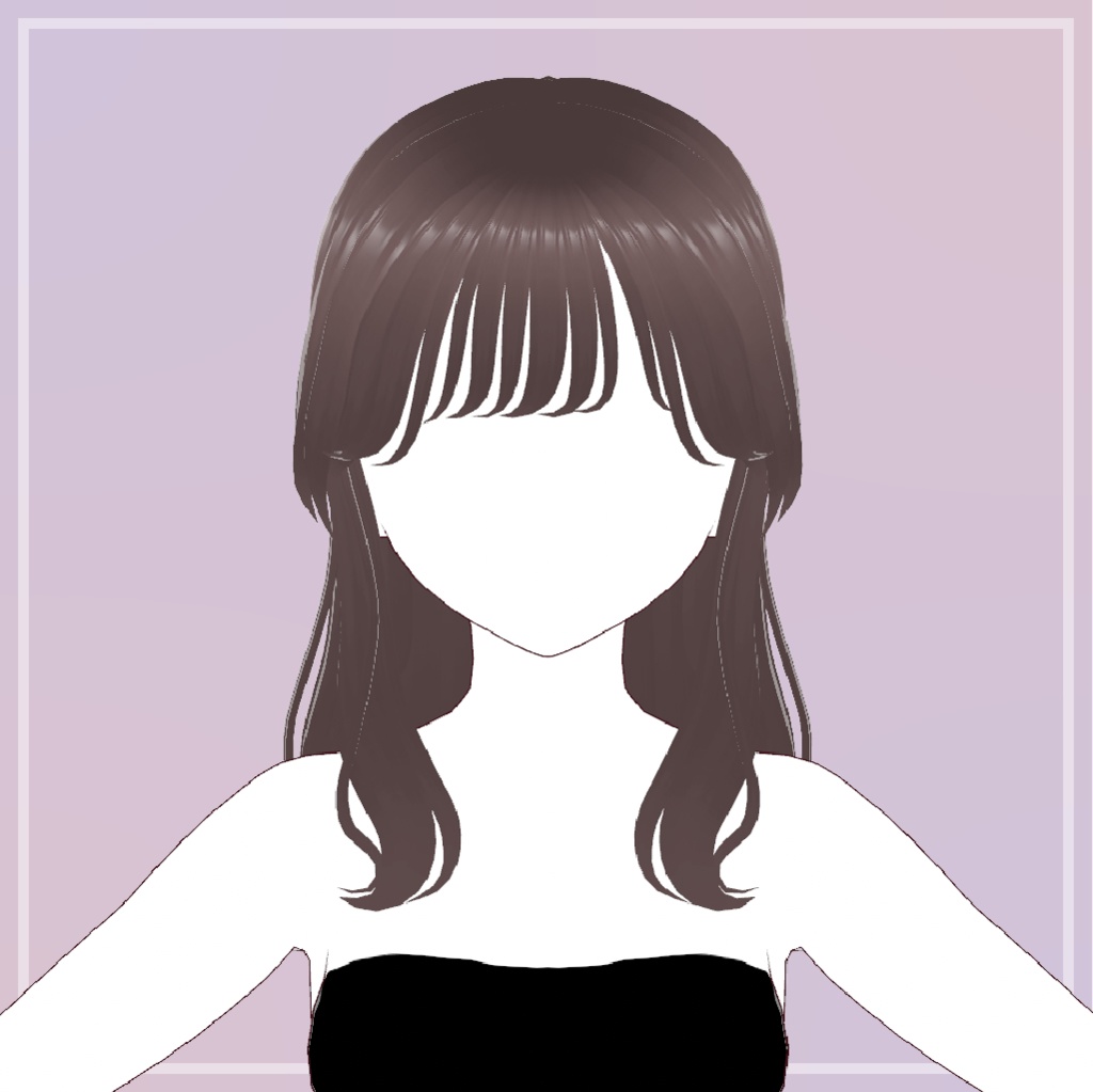 女神ヘア【VRoid】