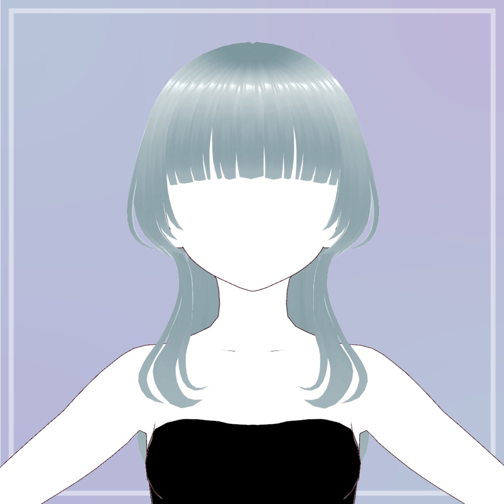 クラゲヘア【VRoid】