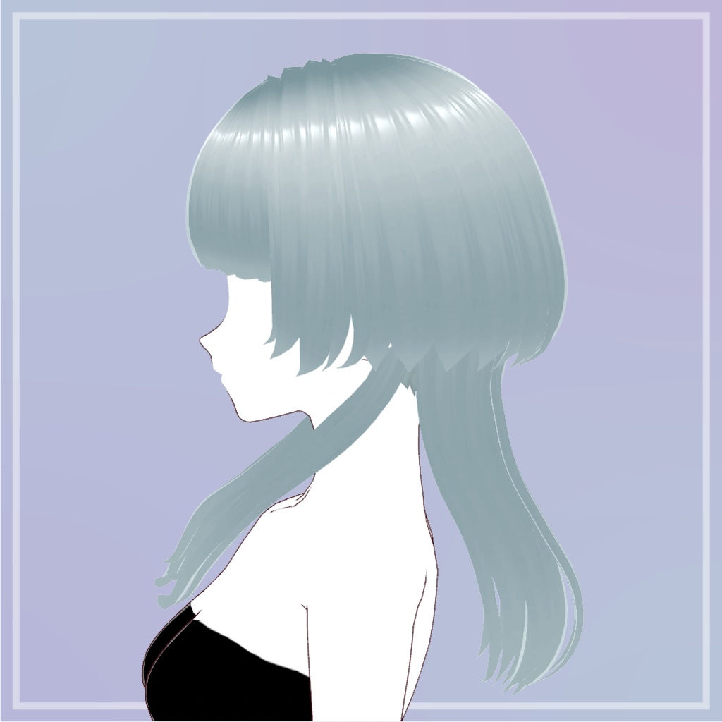 クラゲヘア【VRoid】