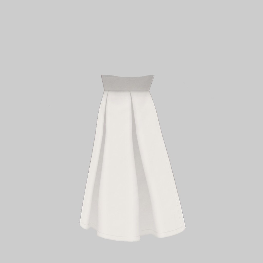 リボンのファーコート【VRoid】