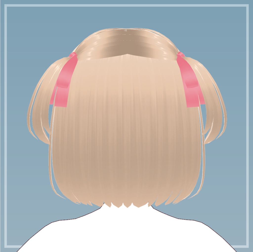 ハーフツインテール【VRoid】