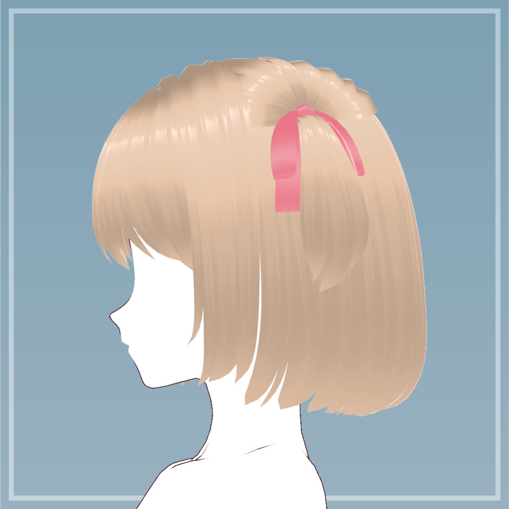 ハーフツインテール【VRoid】