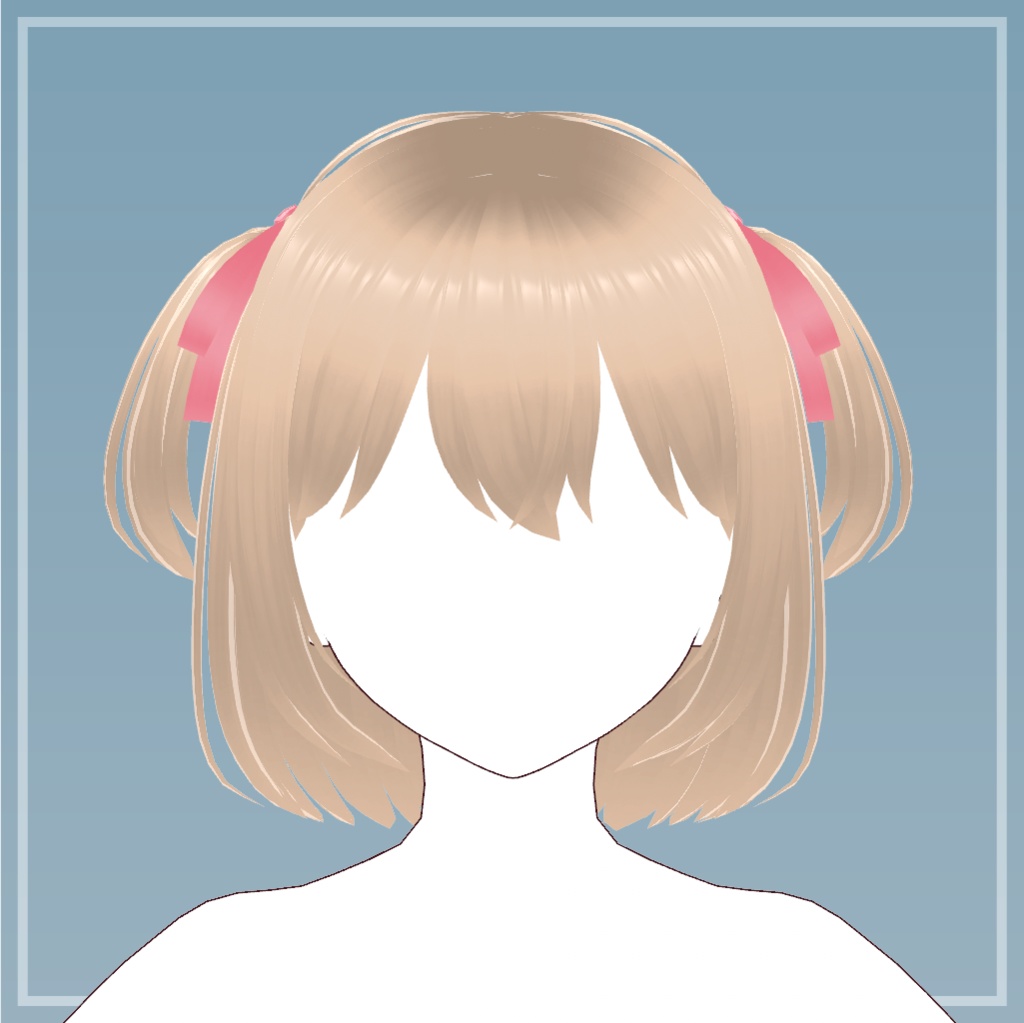 ハーフツインテール【VRoid】