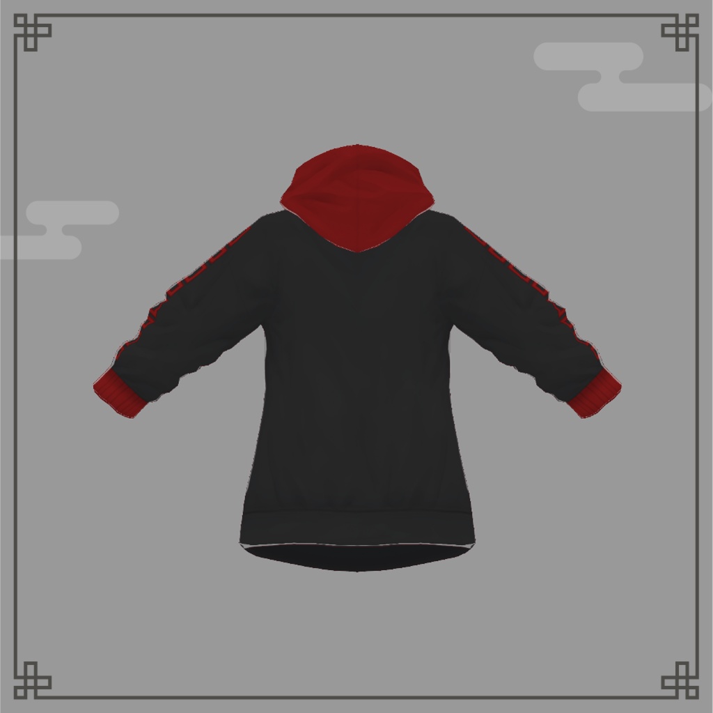 中華パーカー【VRoid】