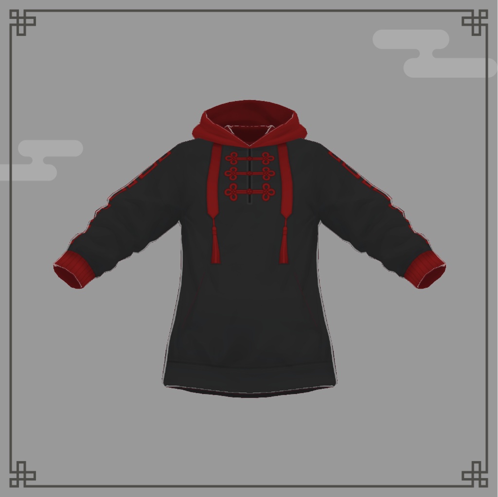 中華パーカー【VRoid】