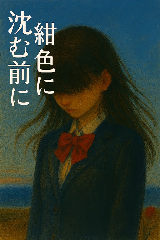短編小説　紺色に沈む前に