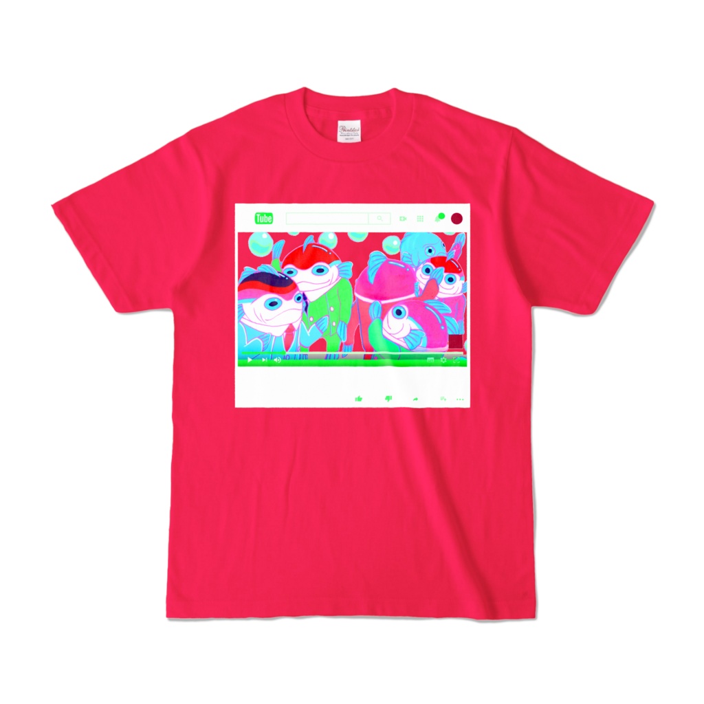 出世ブリ　両面Tシャツ
