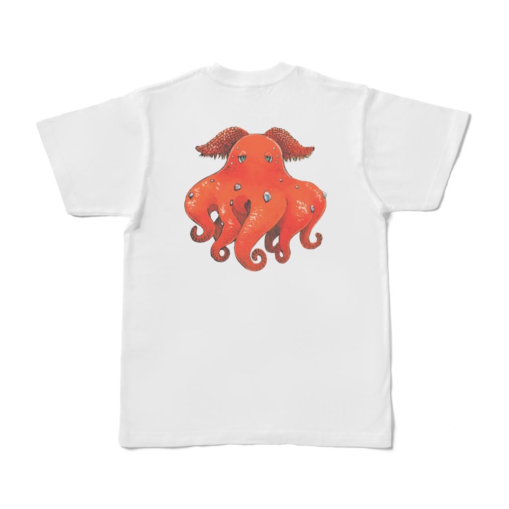 いきものコレクションTシャツ　白