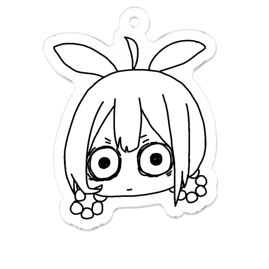 ガ●ギまれあつりちゃんキーホルダー