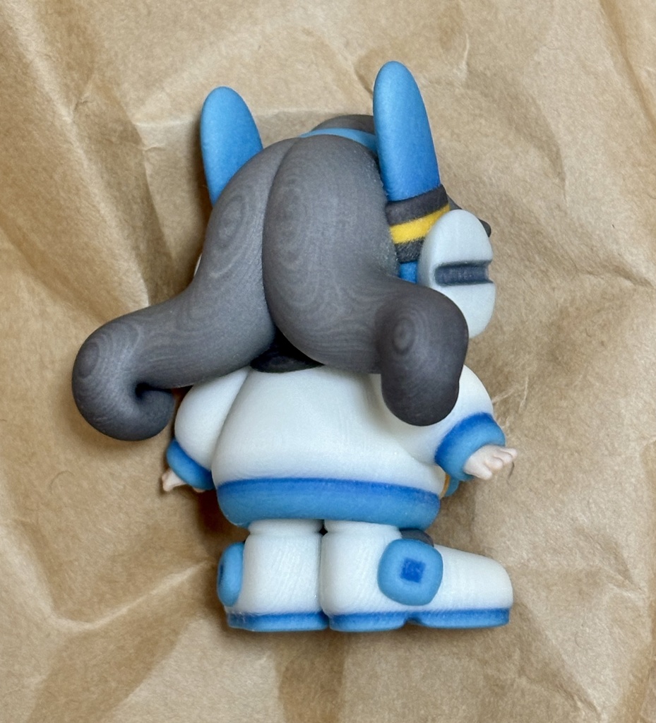 フルカラー3Dプリント製ミニフィギュア