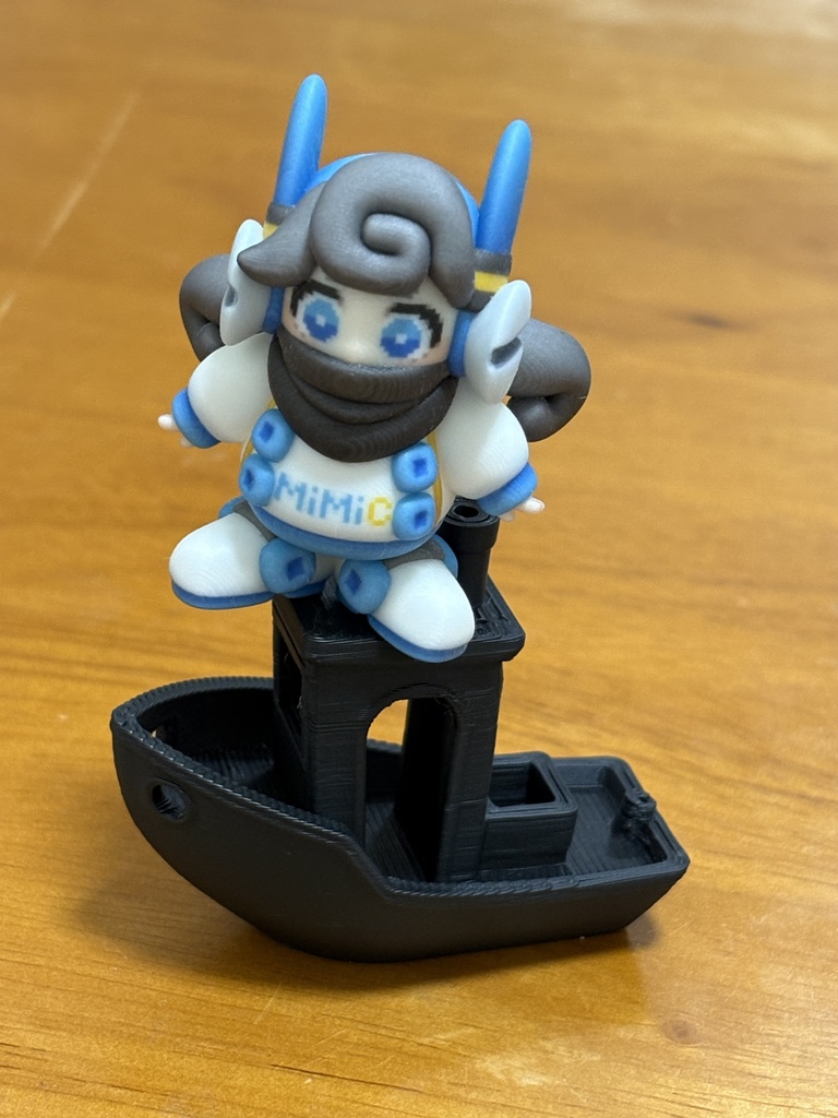 フルカラー3Dプリント製ミニフィギュア