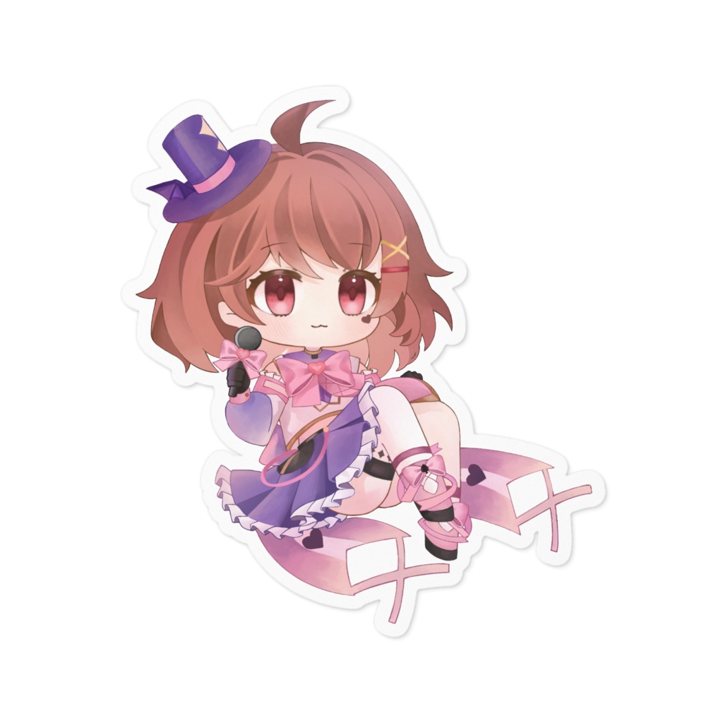 穏やかで可愛い!詩葉柚子ステッカー