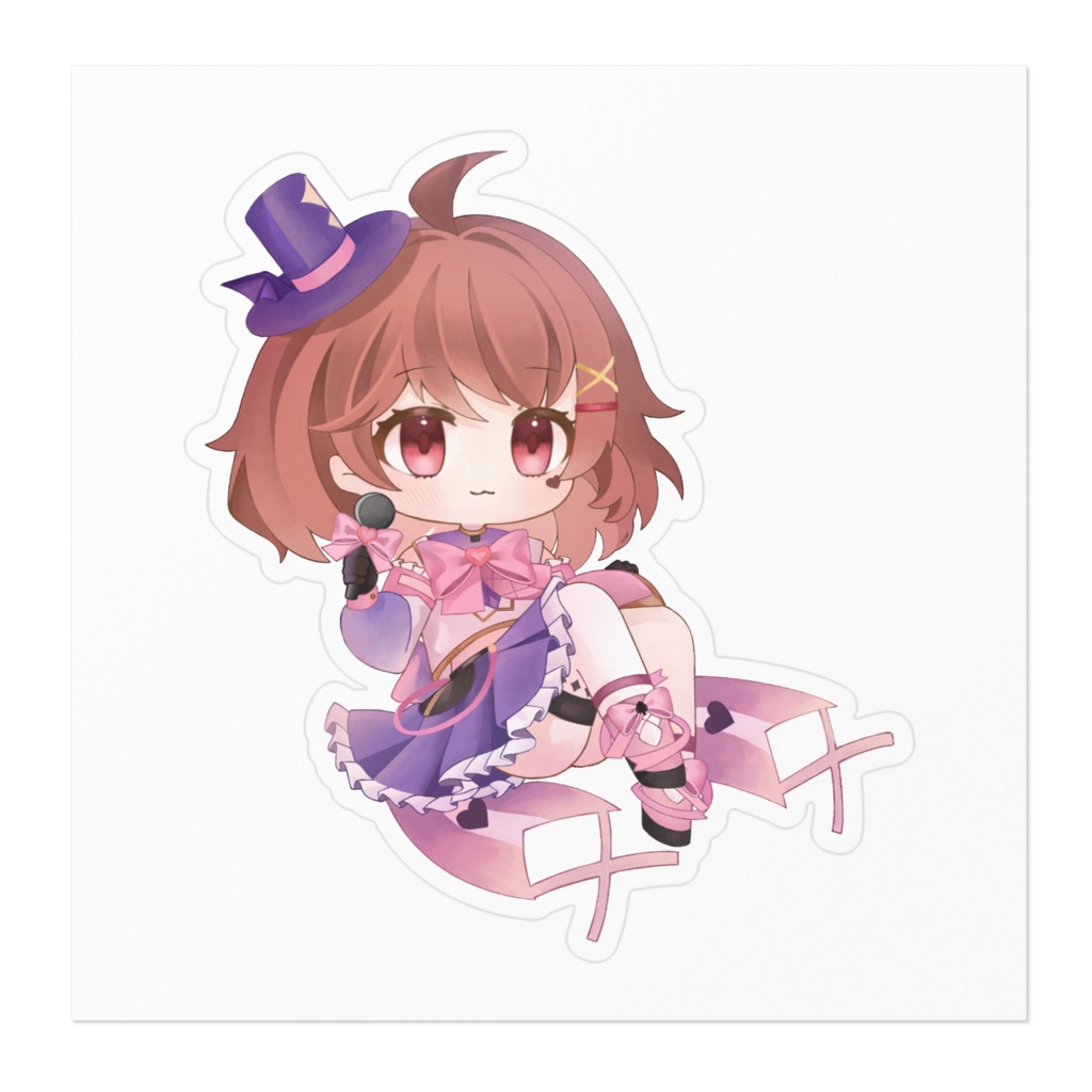 穏やかで可愛い!詩葉柚子ステッカー