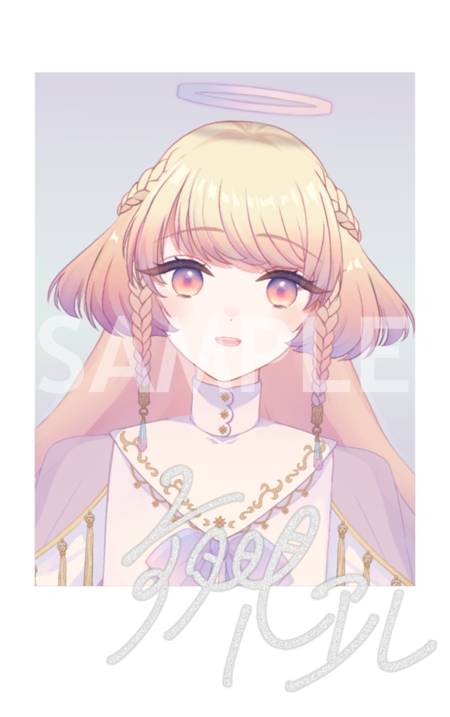 直筆サイン入り インスタントフォト風カード【夜明ルヱル第1弾グッズ】