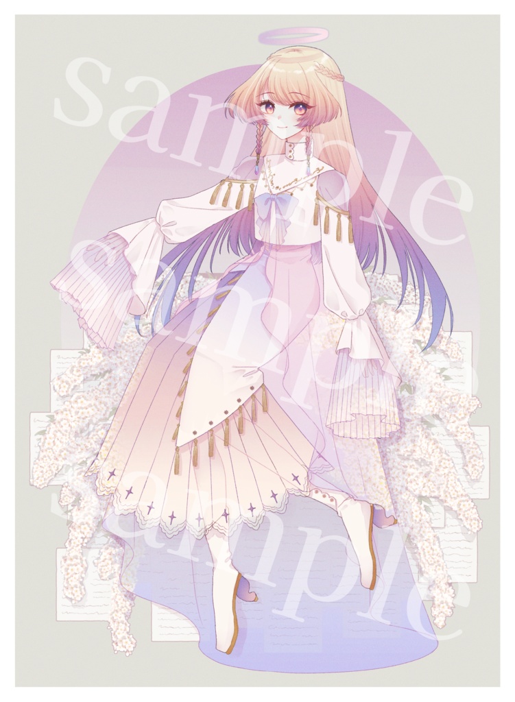 夜明ルヱル キービジュアルポストカード