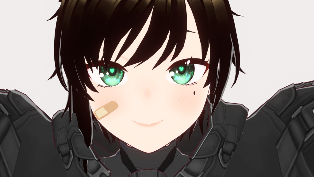 Neon Heart Eyes