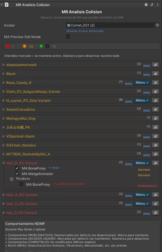 Menu Radial - VRChatアバター用メニュー自動生成システム