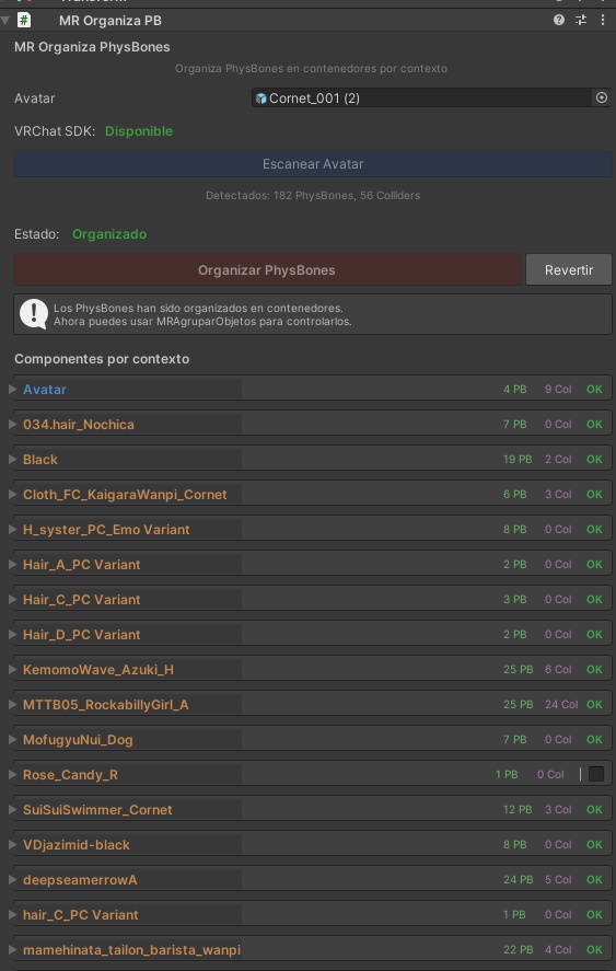 Menu Radial - VRChatアバター用メニュー自動生成システム
