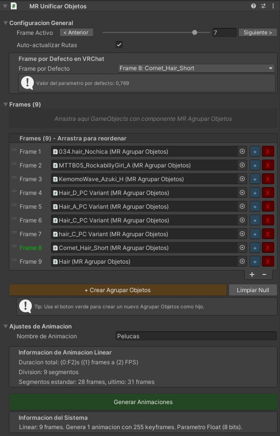 Menu Radial - VRChatアバター用メニュー自動生成システム