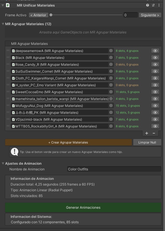 Menu Radial - VRChatアバター用メニュー自動生成システム